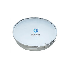 Round Clamp Manhole  round ring  tank Manway 400mm 500mm stainless steel manhole cover